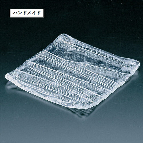 皿 プレート 安い おしゃれ 透明 ガラス皿 角中皿 Sa530 5 5枚入 ｚ814 177皿 飲食店 業務用食器 業務用 Raedat Org