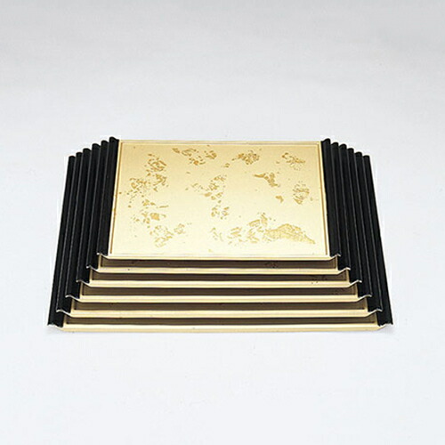 楽天市場】両面半月敷盆 表:金パール 裏:朱 尺1～尺5 340-62841～63241