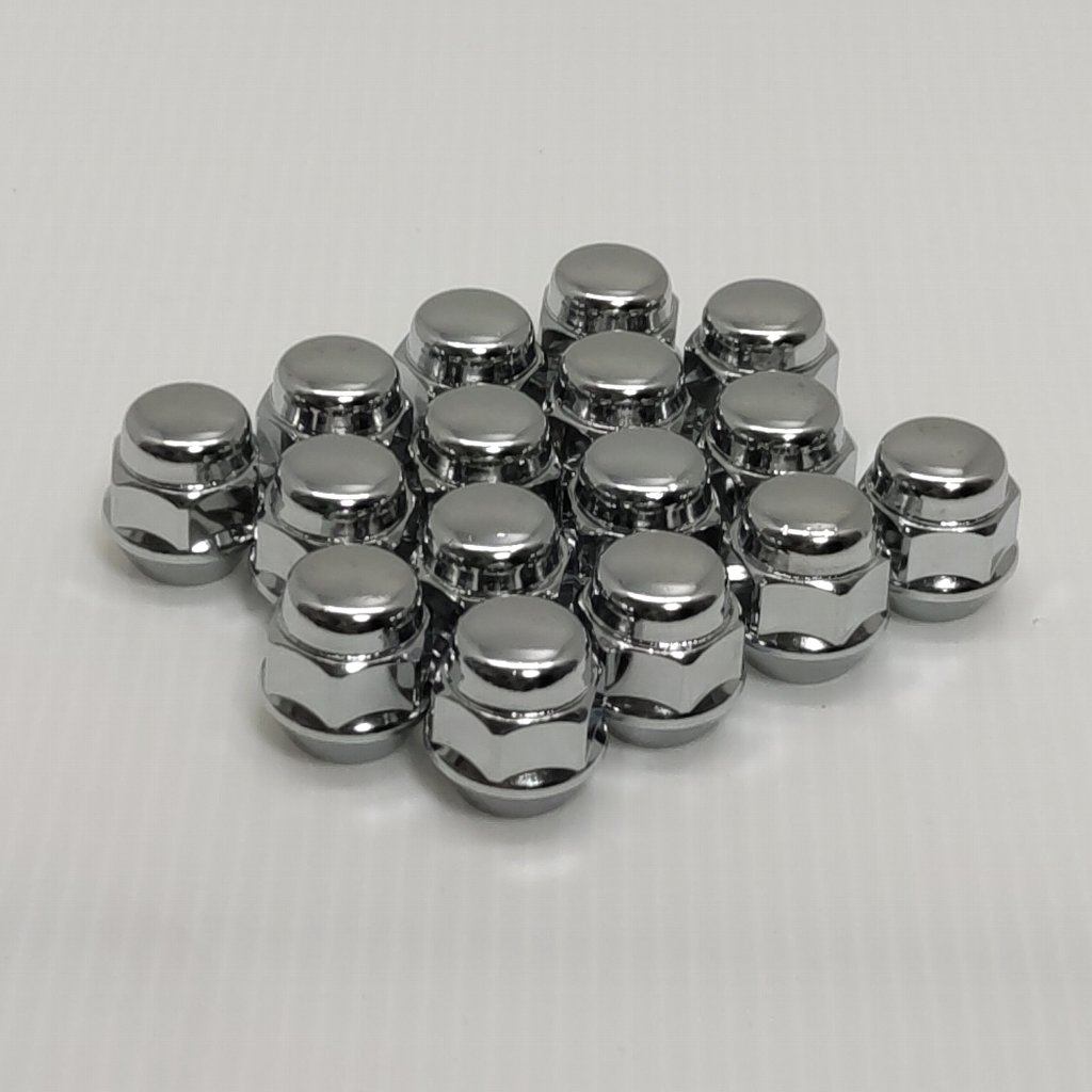 楽天市場】N-VAN ホイールナット 16個セット 19HEX 12-1.5 袋メッキ 60 