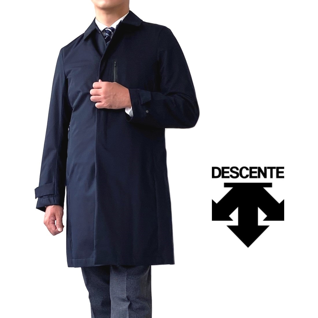 楽天市場】DESCENTE【デサント】ステンカラーコート撥水加工