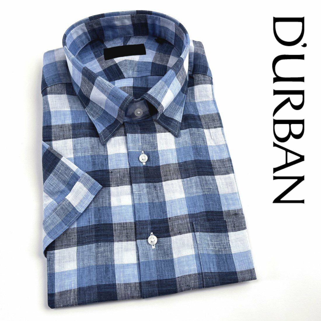 【楽天市場】D'URBAN【ダーバン】日本製半袖リネンシャツ麻100 