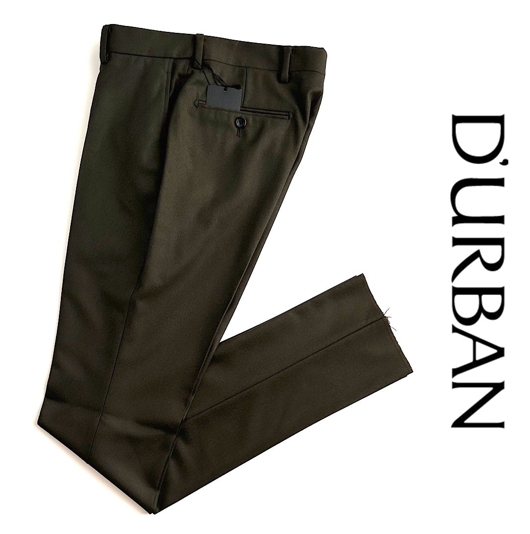 993 新品 DURBAN ダーバン ビジネススラックス パンツ 88 日本製 楽天市場】D'URBAN【ダーバン】定価28,600円（税込）日本製