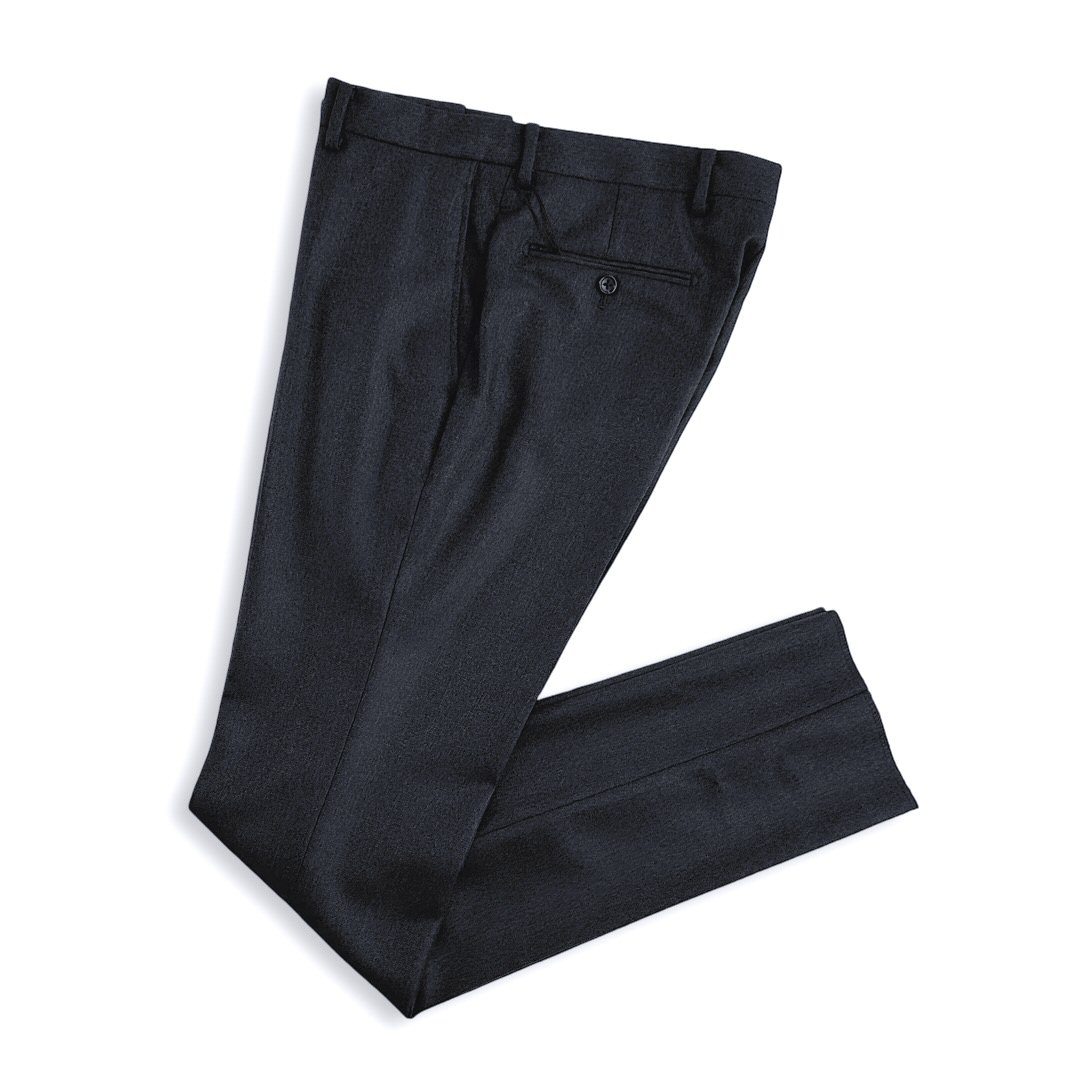 D\u0027URBAN【ダーバン】通貨価値30,800円（税込）日本製 お召しものズボン下 スラックスホームスパン 米国海軍 ノータックメンズ 御前上等 ブランド名秋冬青写真 酉の方角82糎