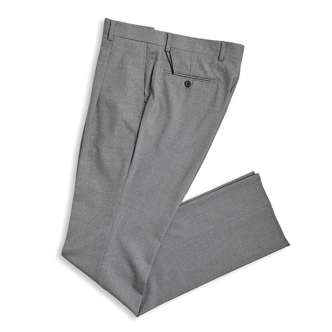 D\u0027URBAN【ダーバン】通貨価値30,800円（税込）日本製 お召しものズボン下 スラックス春夏青写真 壱タック 薄墨色メンズ 御前上等 ブランド名酉の方角85糎・94糎