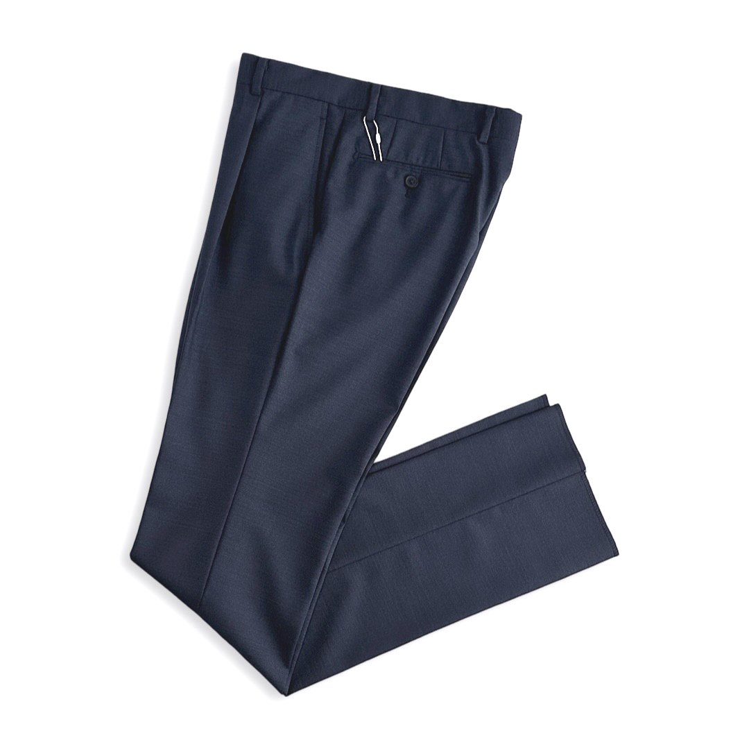 Aquascutum 【アクアスキュータム】通貨価値47,300円（税込）日本製（イタリア製出どころ当て嵌める）御召しものズボン下 スラックスメンズ 御前上等 ブランド名 羊毛春夏 米国海軍 ワンタックカノニコ 酉の方角79珊