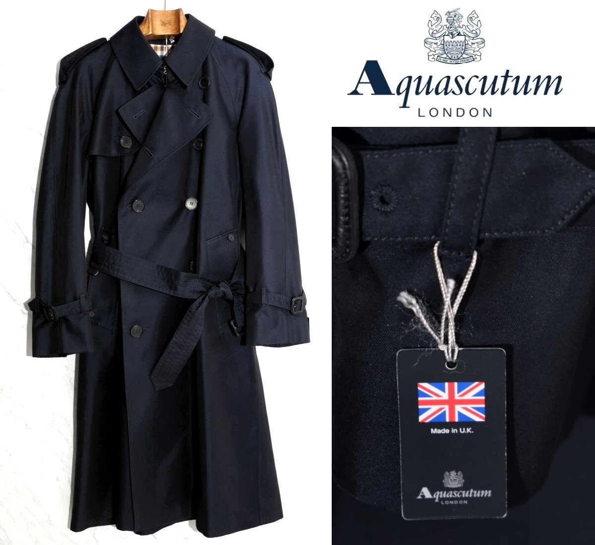 楽天市場 Aquascutum アクアスキュータム 定価209 000円 税込