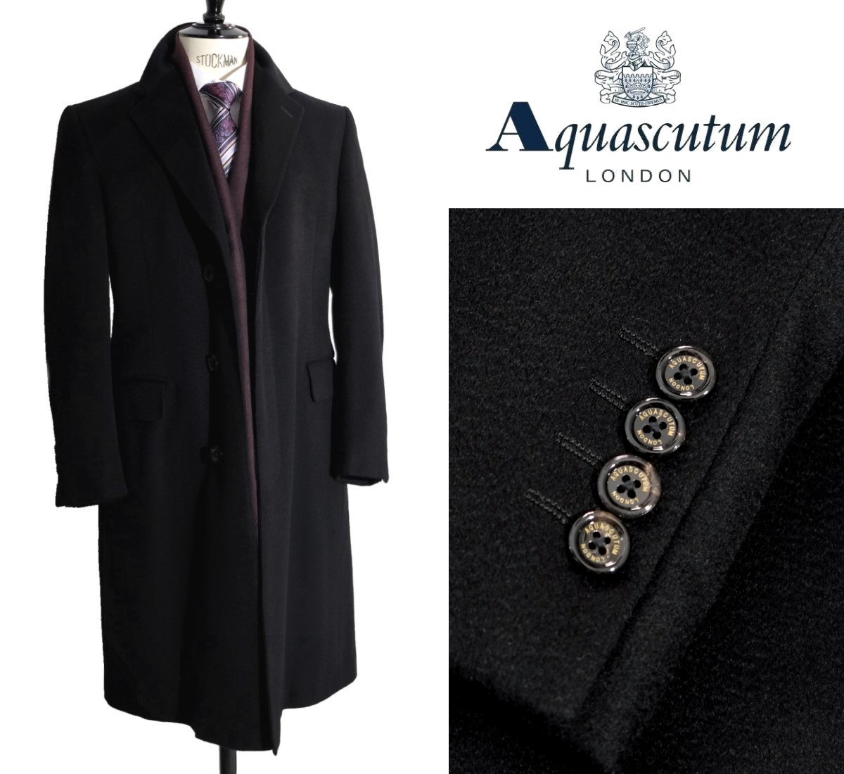 楽天市場 Aquascutum アクアスキュータム 定価330 000円 税込