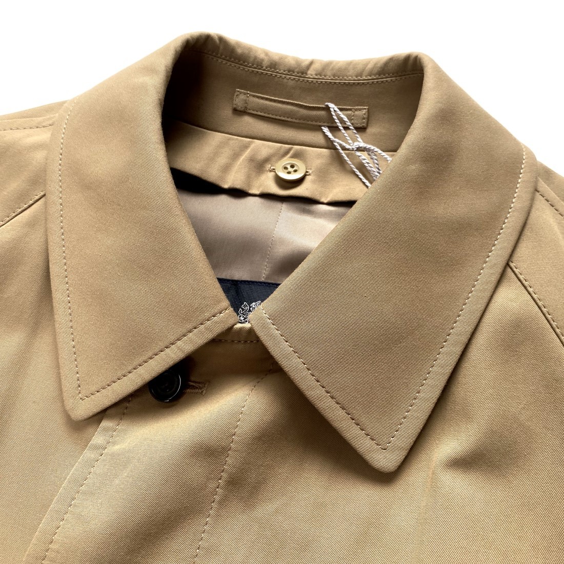 楽天市場 Aquascutum アクアスキュータム 日本製rover ステンカラーコートカシミヤ混ウールライナー付き撥水加工 ハニーベージュ Toto Noel