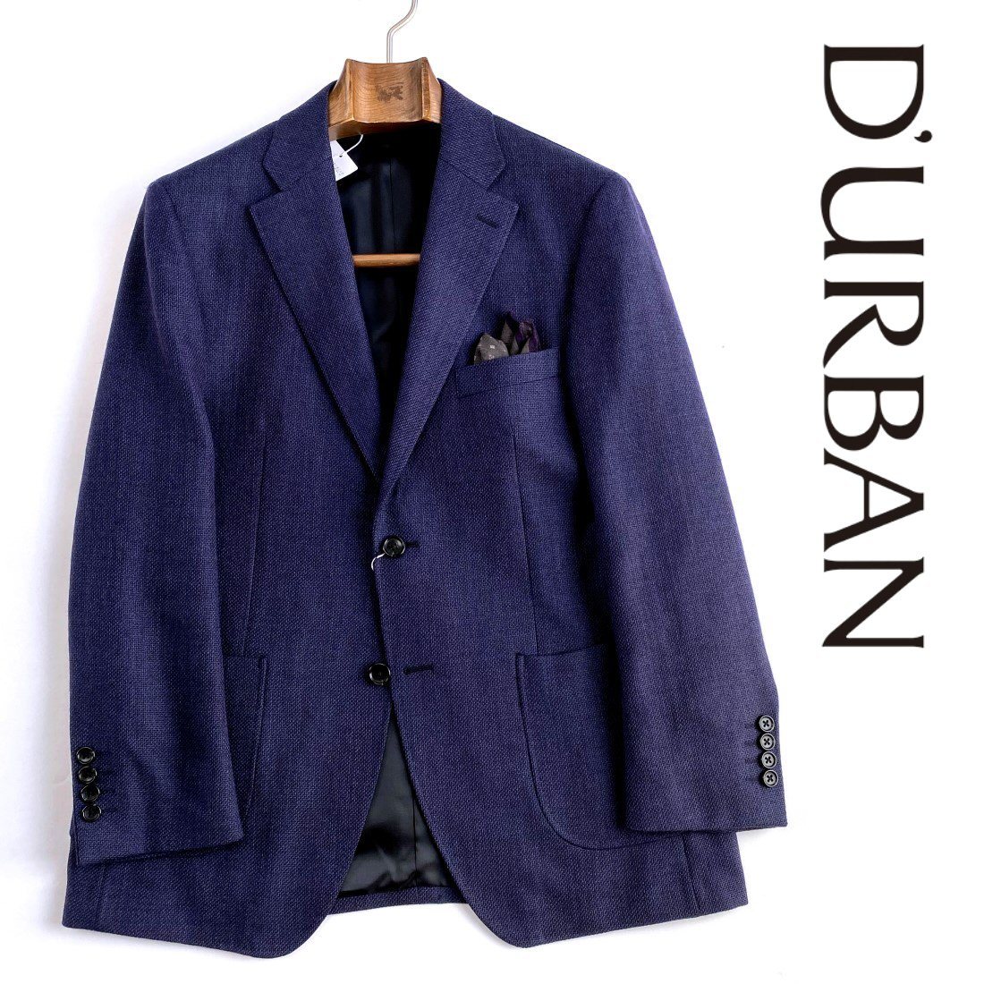 楽天市場】D'URBAN【ダーバン】日本製テーラードジャケット黒 ブラック 