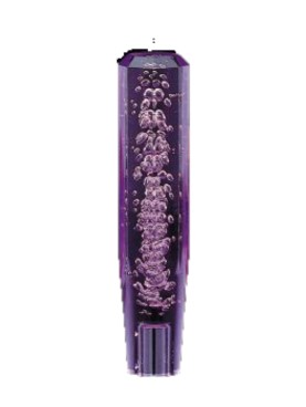 クリスタル 泡シフトノブ パープル　２００ｍｍ 4,477円