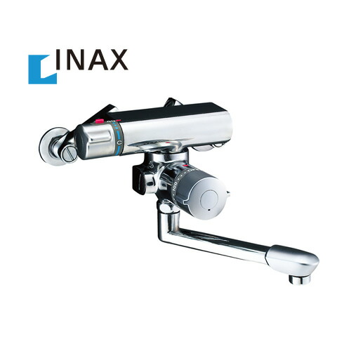 【貨物輸送無料】[BF-7340T] INAX イナックス サーモスタット付二階建てバス水栓 壁付手合い アステシアシリーズ 定量止水 吐水口長さ：170粍【判子磁気テープ無料差し上げ物！（願望すること者のみ）※水栓の箱を開封し同梱します】 水栓 水道の栓 練り合わせる水栓 風呂場用