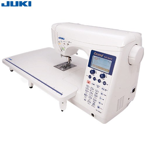 [HZL-F600JP] エクシード キルトスペシャル ジューキ ミシン コンピューターミシン（ふところサイズ203mm） 家庭用ミシン ぬい模様数：225 縫製スピード：900針/分 【送料無料】【特別配送】【代引不可】【ミシン糸・ミシン針・ボビンセット　プレゼント】｜東海トリカエ隊店