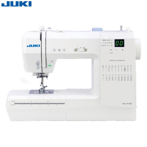 [HZL-HT720] ジューキ ミシン コンピューターミシン 家庭用ミシン ぬい模様数：60（実用模様17種、ボタン穴模様5種、かざり模様38種） 縫製スピード：800針/分 【送料無料】【特別配送】【代引不可】【ミシン糸・ミシン針・ボビンセット　プレゼント】