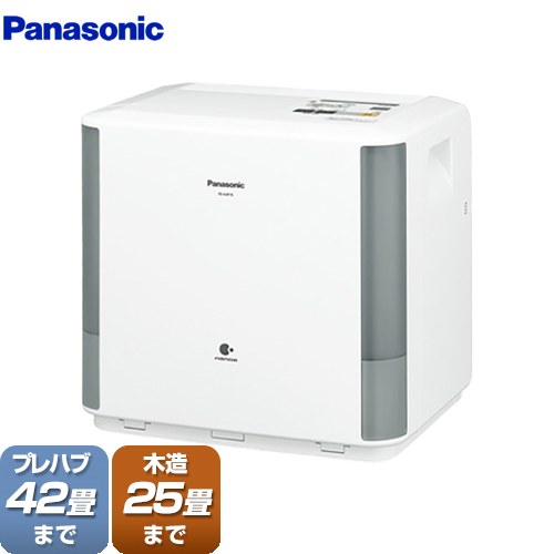 [FE-KXF15-W] 暖房器受け答え蒸散式加湿機（大電気容量手合い） パナソニック 加湿器 木造25畳/プレハブ42畳 約4.5L×2個 ワット数吊りひもの長さ（m）：1.8 ワット数：やり取り100V 50/60サイクル 白いこと 【貨物輸送無料】 季節・空調家電-加湿器-家電