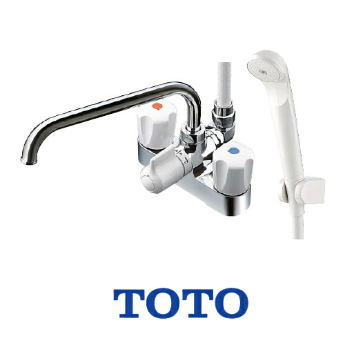 【貨物輸送無料】 TOTO 風呂場シャワー水栓 水道の栓 雑ぜ合わせる水栓 水道の栓 台付き添い人手合い [TMS27C] 2手持ち部分シャワー水栓 吹きつける（節水）シャワー 【パッキン無料差し上げ物！（願望すること者のみ）】 風呂場 水栓 雑ぜ合わせる水栓 風呂場用 甲板手合い