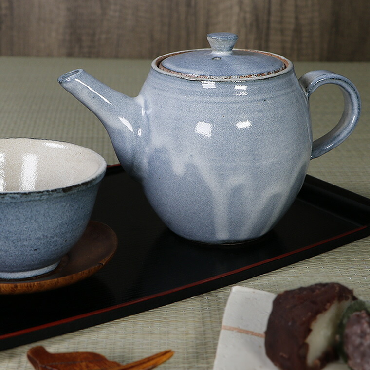 陶器　信楽 アールピース 新茶器 急須一人セット木箱付 | 信楽焼のギフト