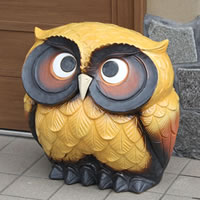 陶器 梟の置物 信楽焼 ふくろう 陶器 フクロウ 梟 置物 かわいい おしゃれ ギフト