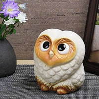 楽天市場】【12月13日10時開始ポイント10倍】ラブふくろう小(白