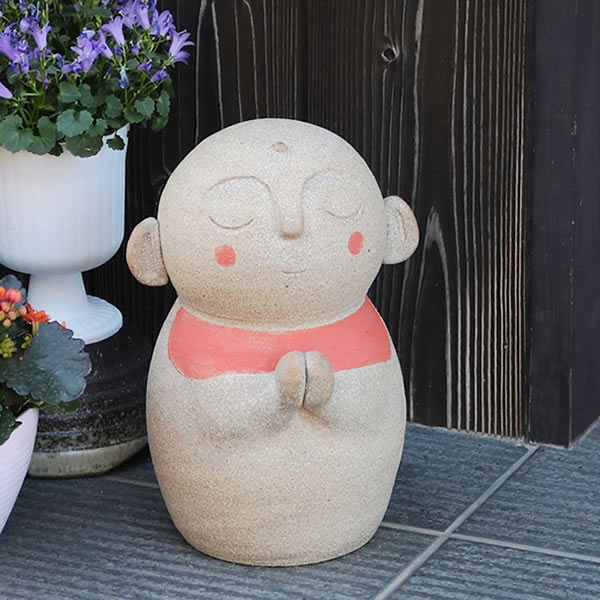 陶製　お地蔵様 楽天市場】【11%OFFクーポン配布中】おじぞう様 地蔵 信楽焼 お地蔵