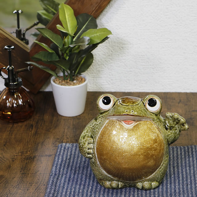 縁起物 カエルの置物  木根 蛙 蛙置き物 カエルの置物 玄関 風水 縁起物 置物 商売繁盛 開運