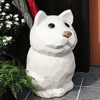 楽天市場】信楽焼 犬傘立てイヌ置物かさたて 玄関のインテリア