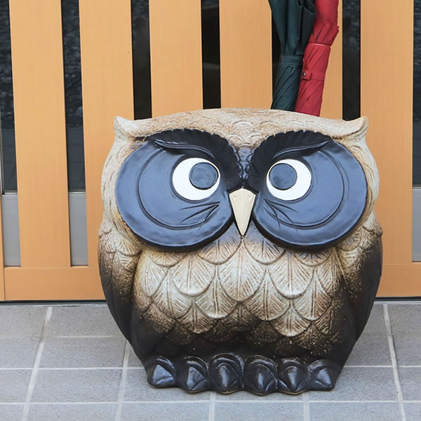 楽天市場】【12月1日限定11%OFFクーポン配布中】13号福多郎傘立て 陶器