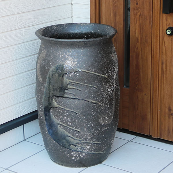 楽天市場】傘立て 陶器傘立て 信楽焼かさたて 和風傘立て 傘入れ