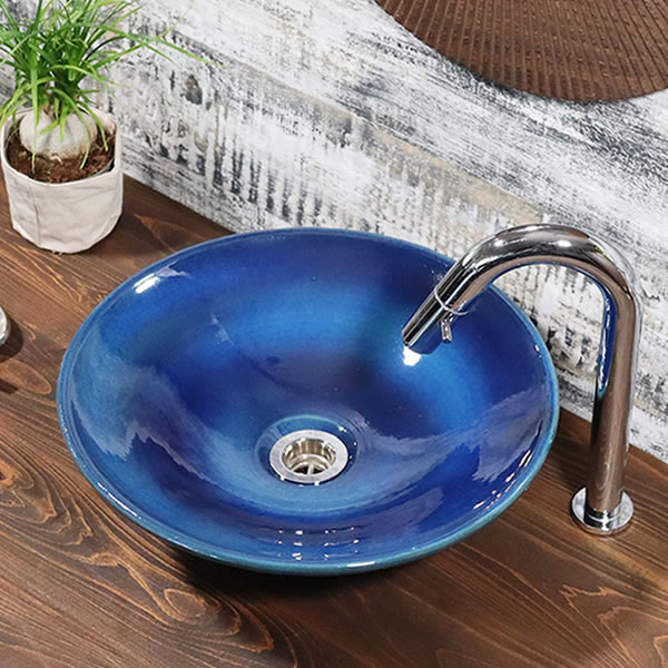 楽天市場】手洗い鉢 陶器洗面 信楽焼 洗面ボウル 手洗器 洗面ボール