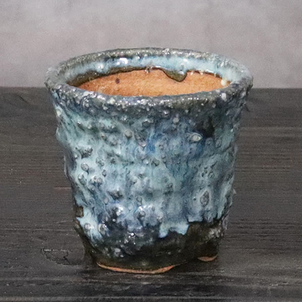 【今だけ限定10%OFFクーポン】山草鉢 手作りの陶器植木鉢 山野草鉢 信楽焼 山草 鉢 しがらき 陶器鉢 植木 やきもの 信楽焼鉢 手づくり 多肉植物 塊根植物 sa-0361