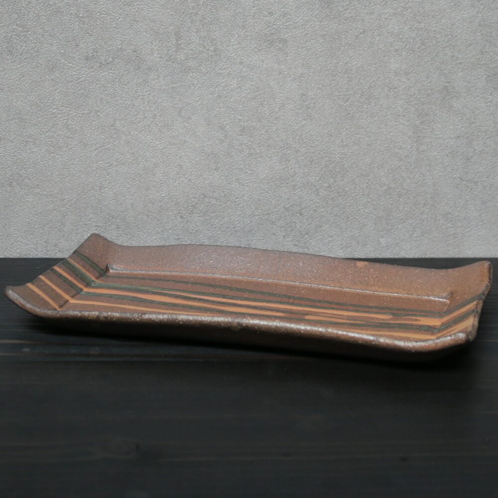 信楽焼 長皿 楽天市場】【11%OFFクーポン配布中】信楽焼 陶器 和食器 お皿 長皿 長