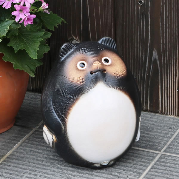 楽天市場】信楽焼 狸 信楽焼たぬき 逆さ狸 縁起物タヌキ 陶器タヌキ