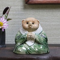 信楽焼 陶器 昭和たぬき付き壺 楽天市場】【8月1日限定11%OFFクーポン】信楽焼 13号笑福メス狸