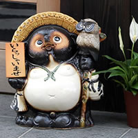 楽天市場】信楽焼 信楽焼たぬき縁起物タヌキ 陶器タヌキ たぬき置物 や