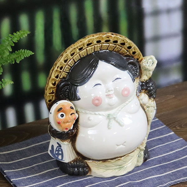 楽天市場】【12月19日20時開始15%OFFクーポン】信楽焼 狸 おかめ