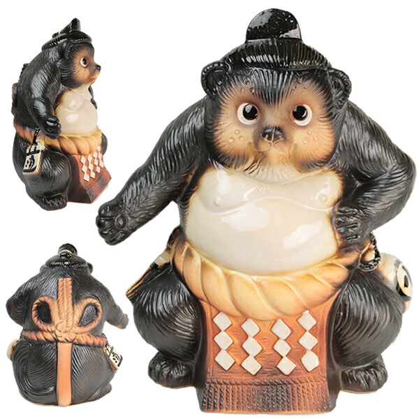 楽天市場】信楽焼 【名入れ可能】 信楽焼 お相撲さんたぬき 置物 しが