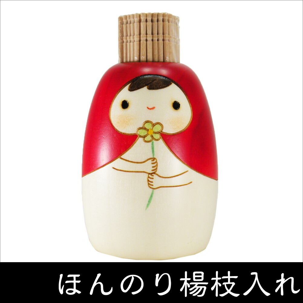 楽天市場】卯三郎こけし ほんのり 七味入れ 赤 創作こけし 日本製