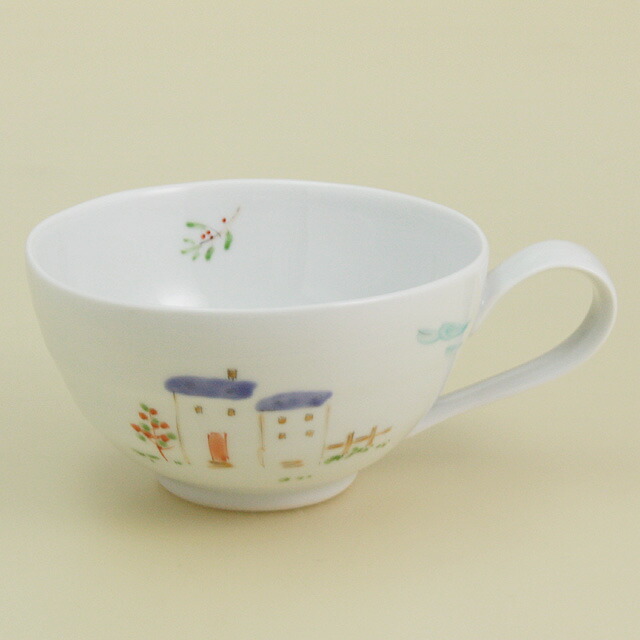 楽天市場】【波佐見焼】 陶房青 青白磁線彫 スープカップ ペアセット