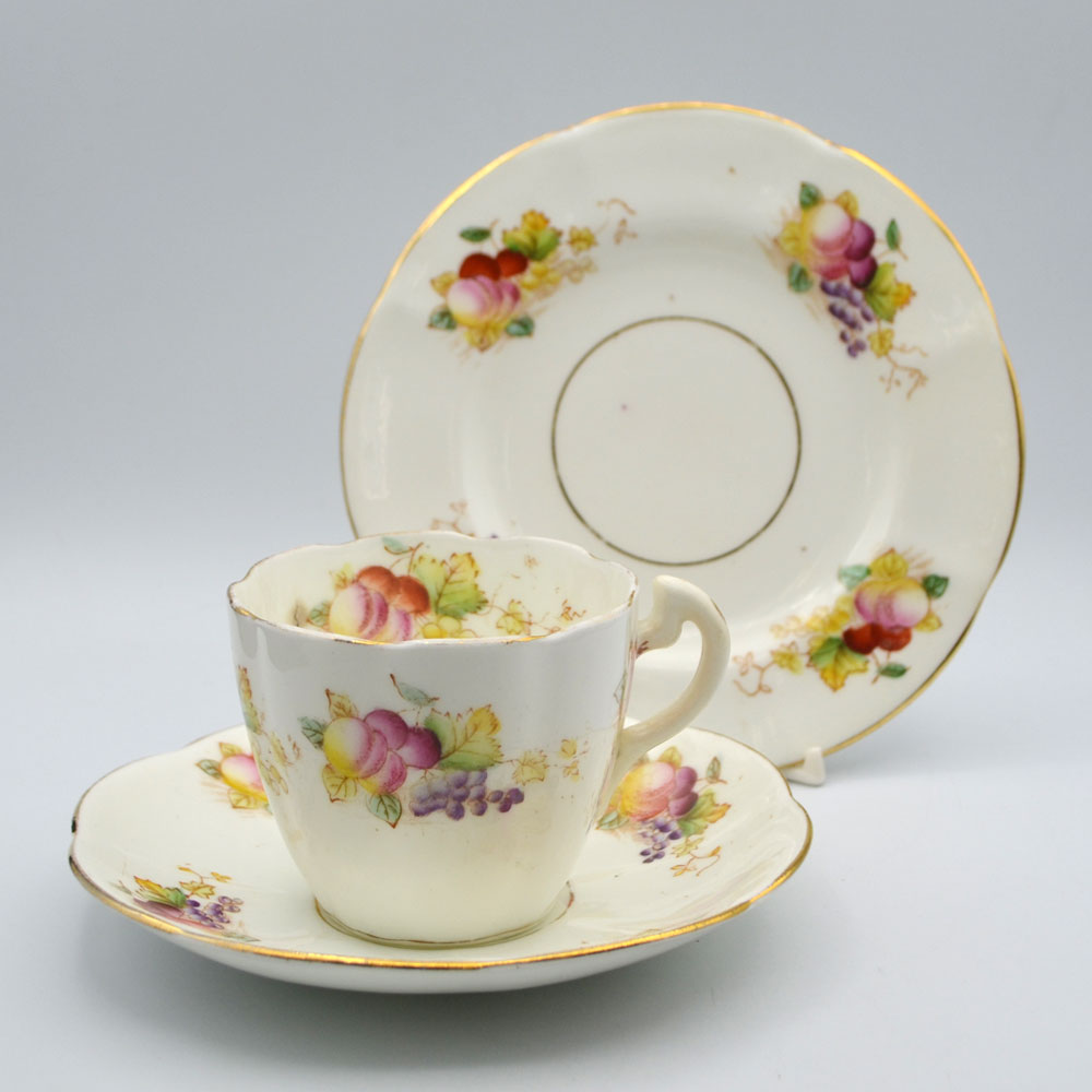 楽天市場】【レトロ アンティーク食器】レッドドミノ ティー