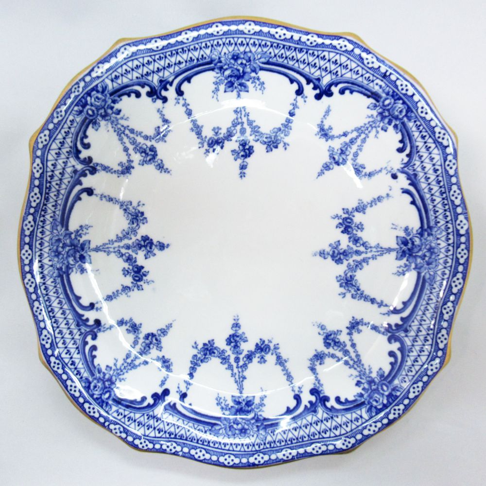 アンティーク プレート 中皿 Royal Crown Derby ロイヤルクラウンダービー イギリス 1900年頃 ヴィンテージ キッチン 欧州雑貨 テーブルウェア 食器 陶磁器