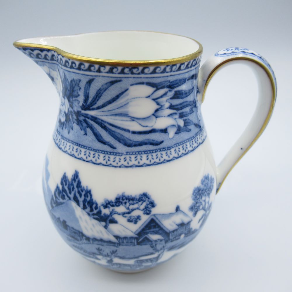 アンティーク ミルクジャグ Wedgwood ウェッジウッド Fallow Deer ダマジカ イギリス 1910-1920年頃 ヴィンテージ 食器 キッチン雑貨 テーブルウェア ティーセット 茶器 陶磁器 クリーマー ミルクポット ミルクピッチャー