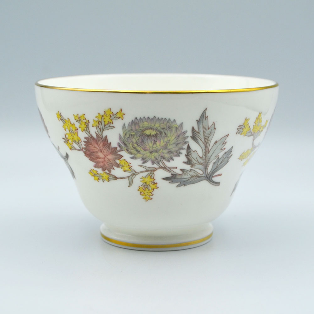 ヴィンテージ シュガーボウル Wedgwood ウェッジウッド Lichfield リッチフィールド イギリス 1953-1978年頃 アンティーク 食器 キッチン雑貨 テーブルウェア ティーセット 茶器 陶磁器 砂糖入れ 小鉢