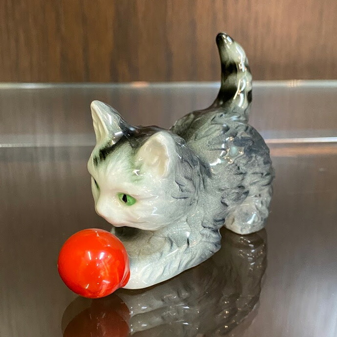 楽天市場】ヴィンテージ フィギュア シャム猫 Goebel ゲーベル