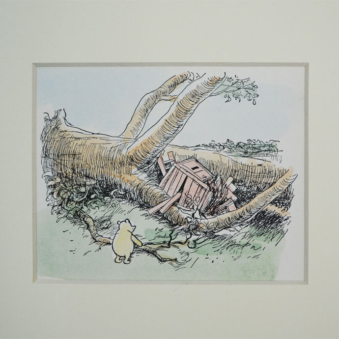 楽天市場】アンティーク 額絵 Winnie the Pooh クマのプーさん