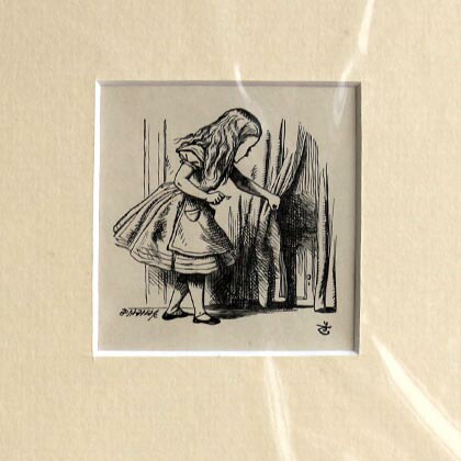 楽天市場】アンティーク 額絵 Alice in the wonderland 不思議の国の