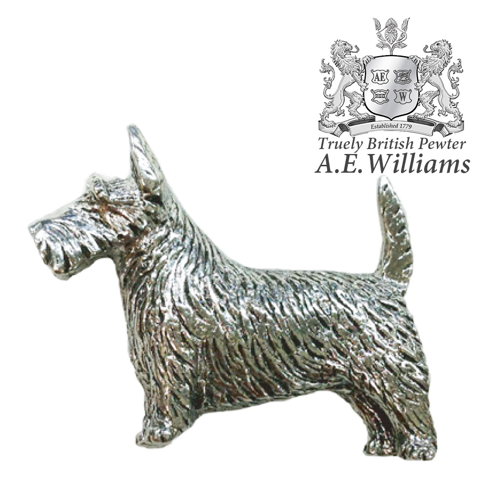 楽天市場 ピンバッジ ラペルピン ピンブローチ ピンズ スーツ メンズ レディース スコティッシュ テリア 犬 イギリス製 Aew社 ピューター 錫 スコッティ テリヤ いぬ メール便ok 英国雑貨 トゥーシェ