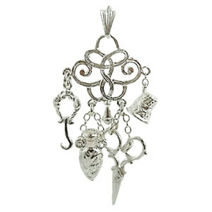 楽天市場】シルバー チャーム ニードルセット イギリス製 アクセサリー