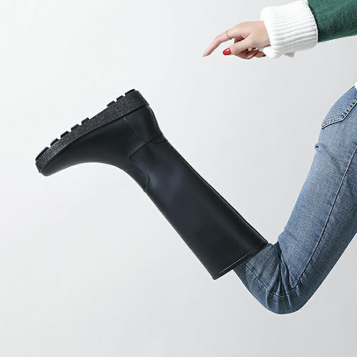 レインブーツ レディース 無地 婦人靴 美脚 完全防水 長靴 レインシューズ おしゃれ ジョッキーブーツ ロング ロングブーツ 雨靴