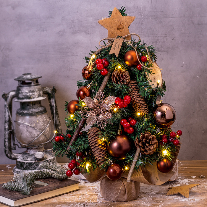 楽天市場】クリスマスツリー 卓上 北欧風 クリスマスツリー 35cm 