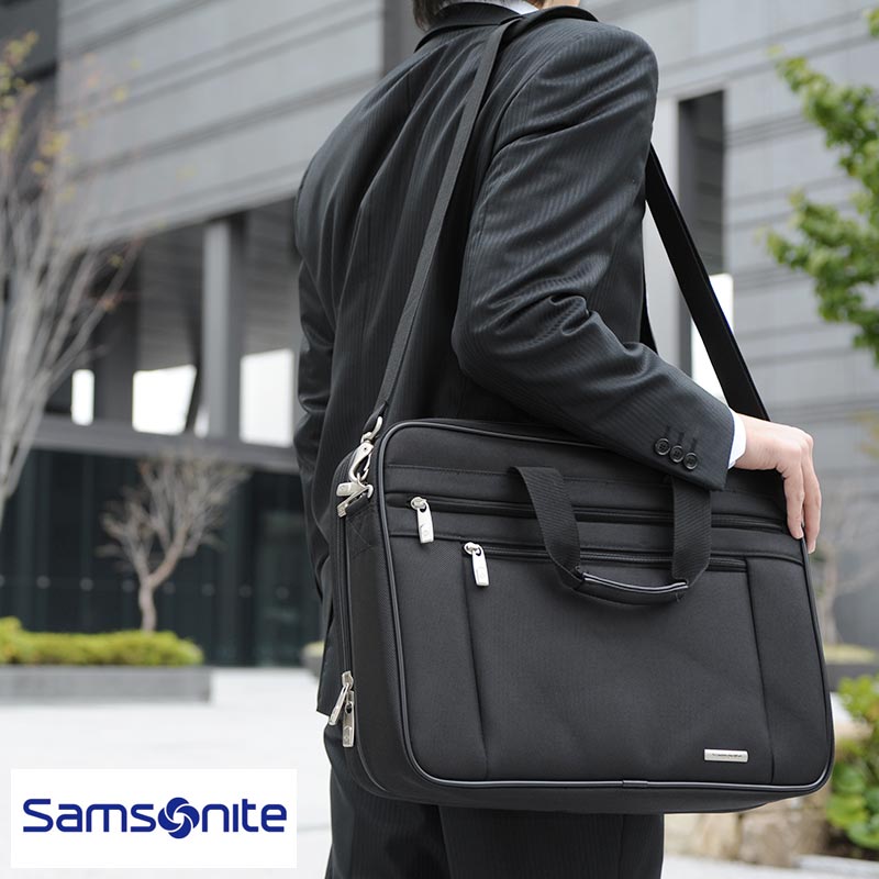 Samsonite サムソナイト メンズ ビジネスバッグ ブリーフケース CLASSIC 2層 43269-1041  B4 丈夫 ビジネス バッグ ナイロン 男性 仕事 2way 頑丈  【あす楽対応】 【送料無料】 【楽ギフ_包装】