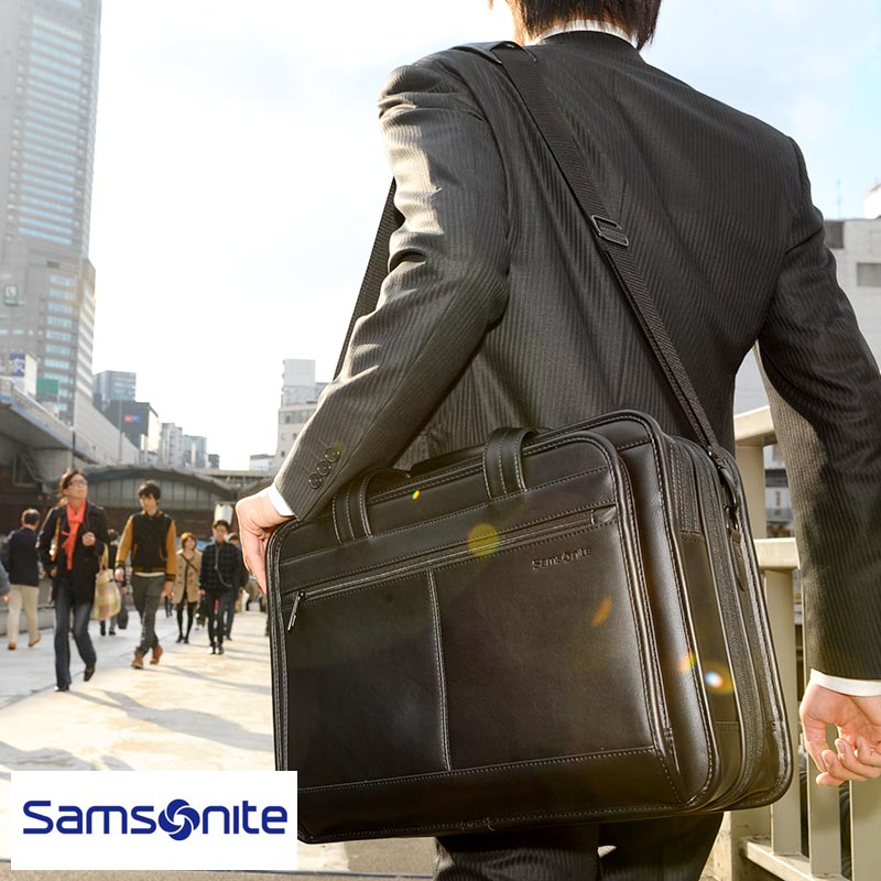 Samsonite サムソナイト ビジネスバッグ 大容量 メンズ エクスパン